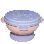 Small Silicone Suction Bowl Plate Cup Baby Silicone Divided Plate Spoon With Lid