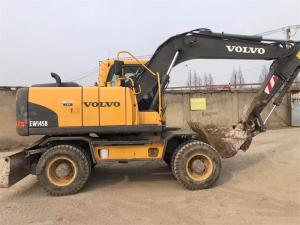 China High Quality Original Used Excavator Volvo 145B Wheel Excavator factory