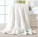 10 layer medical washable gauze bath towel baby blanket without fluorescent