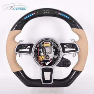 China Personal Customization Porsche 991 Steering Wheel 6K Plain Weave factory