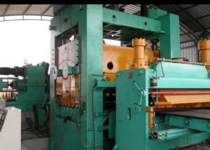 China Coil Width Max 1650Mm Weigh Max 30T Steel Slitting Machine Green Colour factory