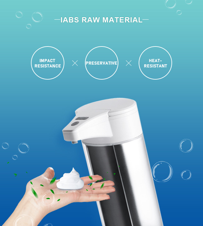 1000ml Stainless Steel Touchless Motion Sensor Soap Dispenser