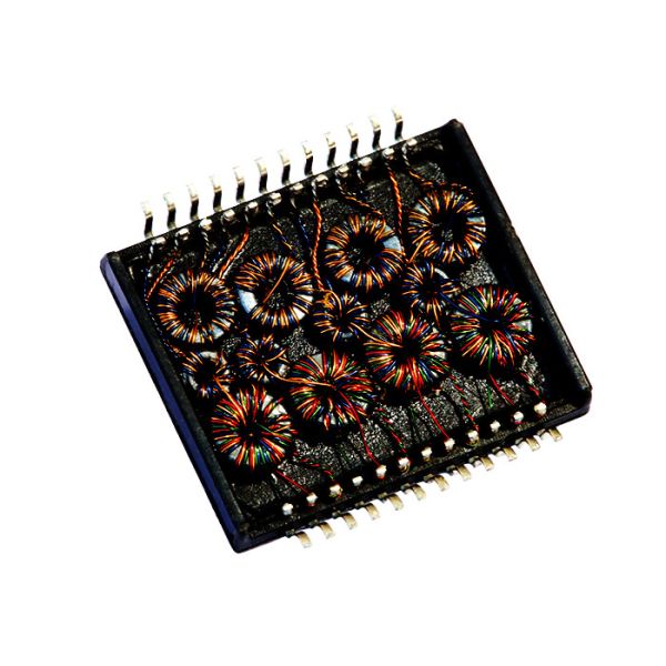 China Taimag IH-033 10/100/1000 Base Dual Port , Ethernet Transformer Surface Mount factory