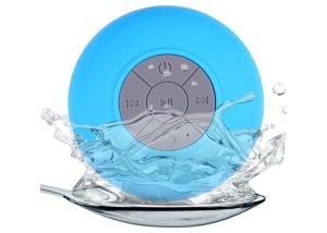 China Water Resistant Mini Wireless Bluetooth Speaker / Mini Bluetooth Shower Speaker factory