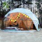 Small Dome Tent Camping Igloo Geodesic Dome Tent Install On The Snow