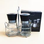 Adjustable 200g 132mm 150ml Ceramic Rock Salt Grinder