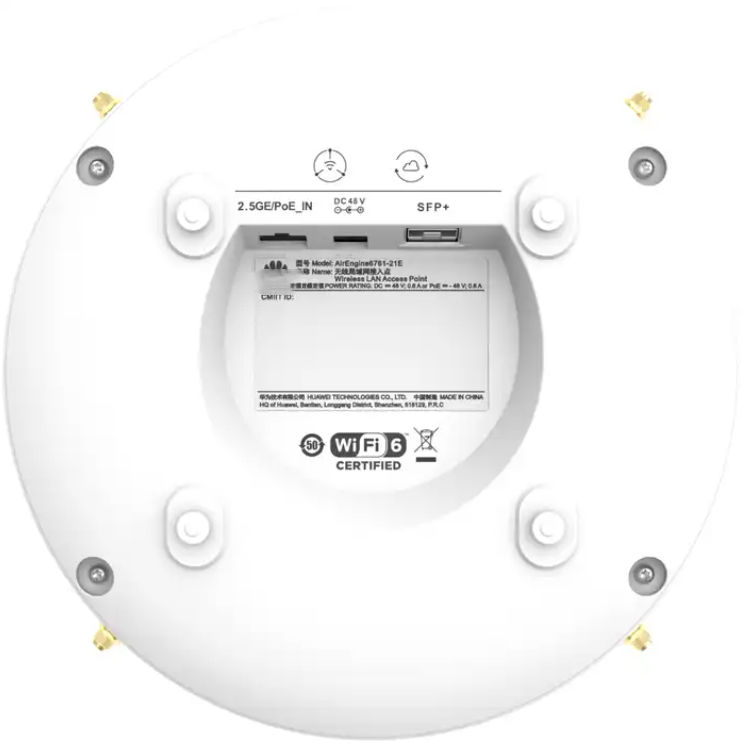 Customized WiFi 6 indoor Access Point AP AirEngine 6761-21E