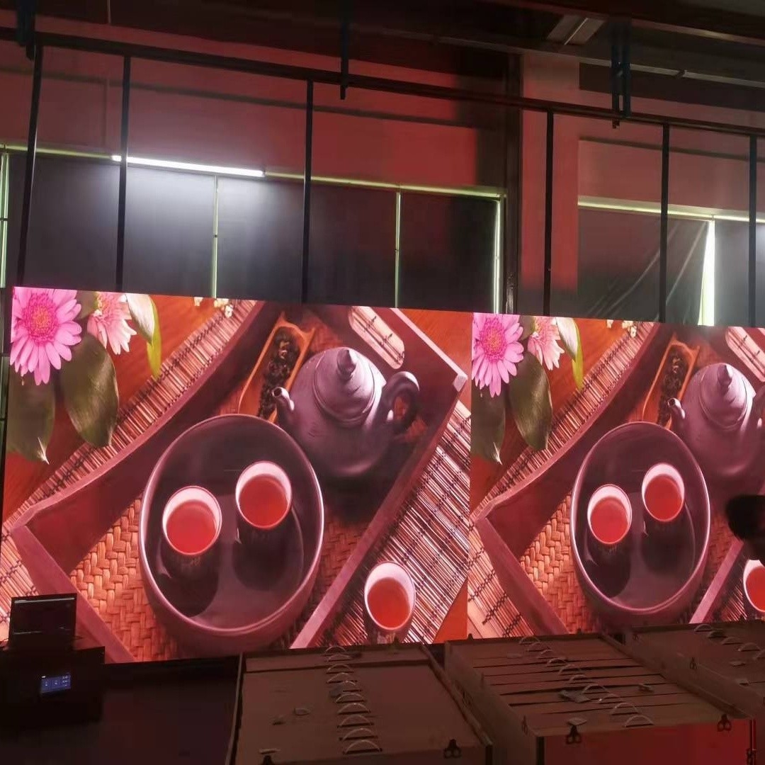 100 Hours Lifespan Indoor LED Screen Ultra Slim Full Front Service 4 3 Ratio 640*480mm