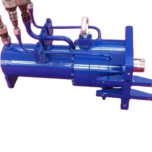 China Custom Hydraulic Cylinder 100mm Bore 125mm Tube 40mm Stroke on sale