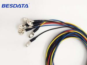 China Accurate1.5 m Length Coated Gold / AgCl / Pure Silver / Sintered EEG Electrode factory