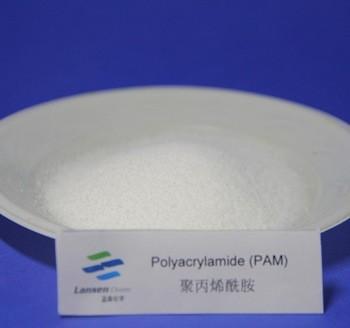High Efficiency Polyacrylamide PAM Water Soluble Polymers Good Flocculation