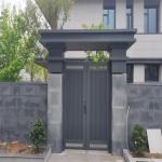 Waterproof Cast Wrought Iron Security Gates Grilles Fence Entrance door