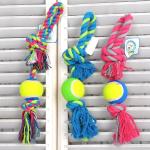 Dog Rope Toys For Aggressive Chewers Training Dog Ball Wholesale Pet Toys Bite