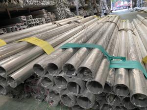 China 304L 316L Polished Stainless Steel welded Pipe Tube Sanitary Piping factory