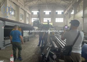 China Highly Durable Gabion Production Line With Mesh Size 60*80mm-120*150mm And 7.5KW Power factory
