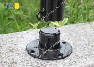 China Multi Use Removable Security Bollard 304 Stainless Steel Material Yellow factory