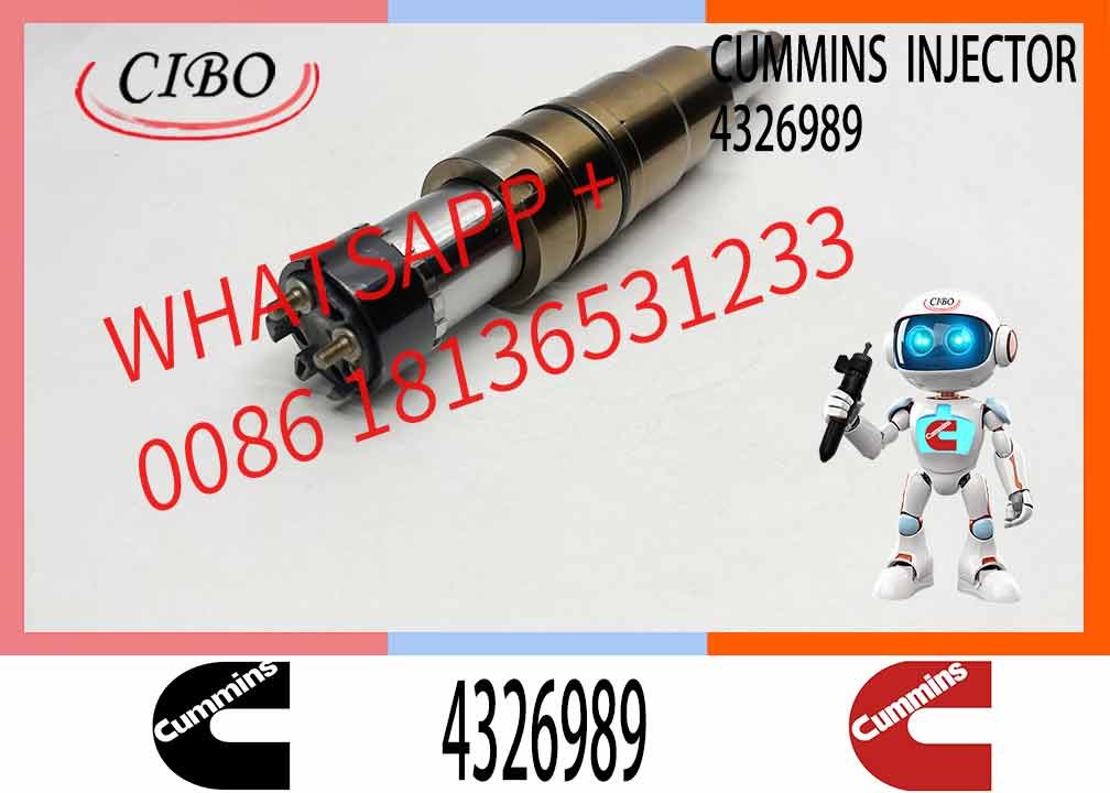 Common Rail Injector 4326959 5594515 5491600 Diesel Fuel Injectors 2872544 2031835 2030519 4905880 For Cummins SCANIA R Series