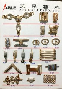China A4 Zinc Alloy Buckle , Alloy And Rhinestone Shoe Buckle Replacement For Leather Shoes Clothes Scrapbooking DIY Crafts factory