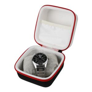 China Custom LogoTravel Portable Shockproof Empty Watches Storage Hard Shell Case EVA Watch Boxes Cases factory