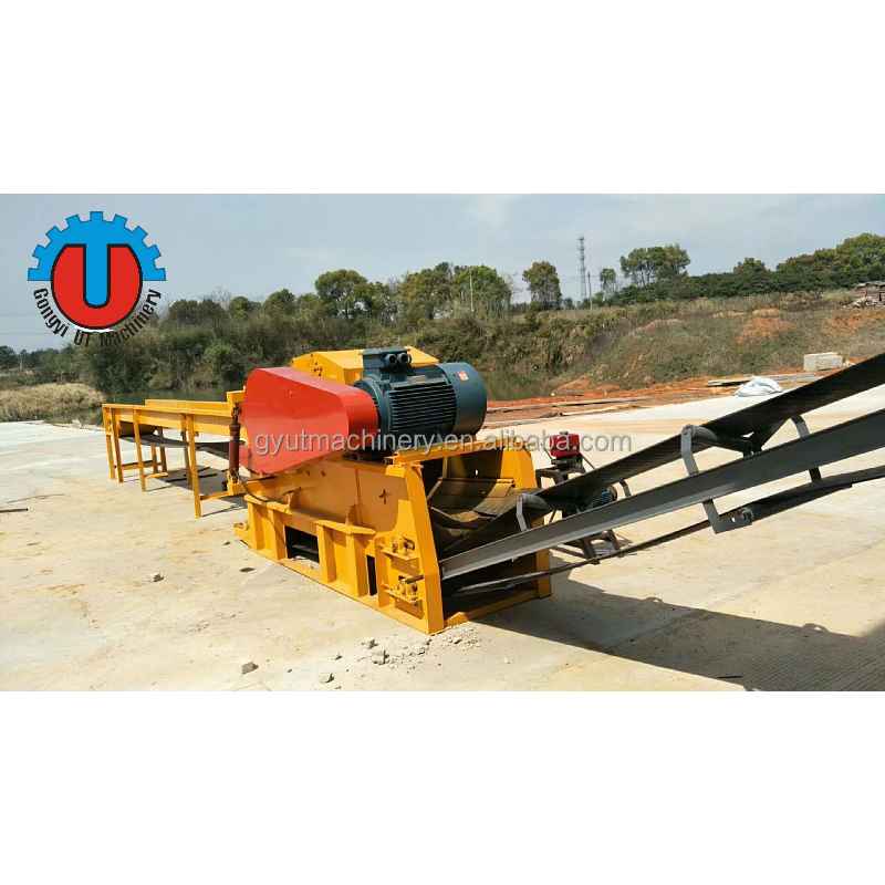 90KW 380V Wood Pallet Crusher Machine With Magnetic Separator