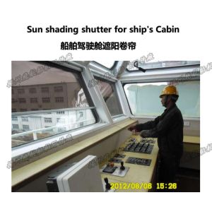 FT001- blue model marine shade shutters - cockpit light shade shutters