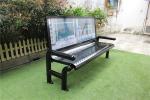 Commercial Customized Outdoor Furniture Bench Seat For Advertising
