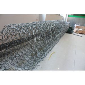 Galvanized Double Twist Gabion Machine With Wire Mesh Hexagonal Wire Netting