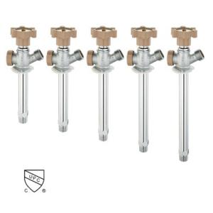 China Threaded Quarter Turn Anti Siphon Frost Free Valve Multiturn Sillcock Brass For US factory