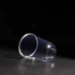 Food Grade Plastic Cups PET Material Printing With Lid For Juice