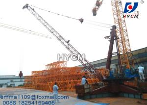 China 12tons Load Derrick Crane QD2025 66ft Jib Length SINEE VFD Inverter factory