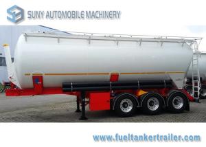 China Big 60m3 3 Axles Dry Bulk Tanker Trailer Aluminum Tanker 13160*2600*4000mm factory