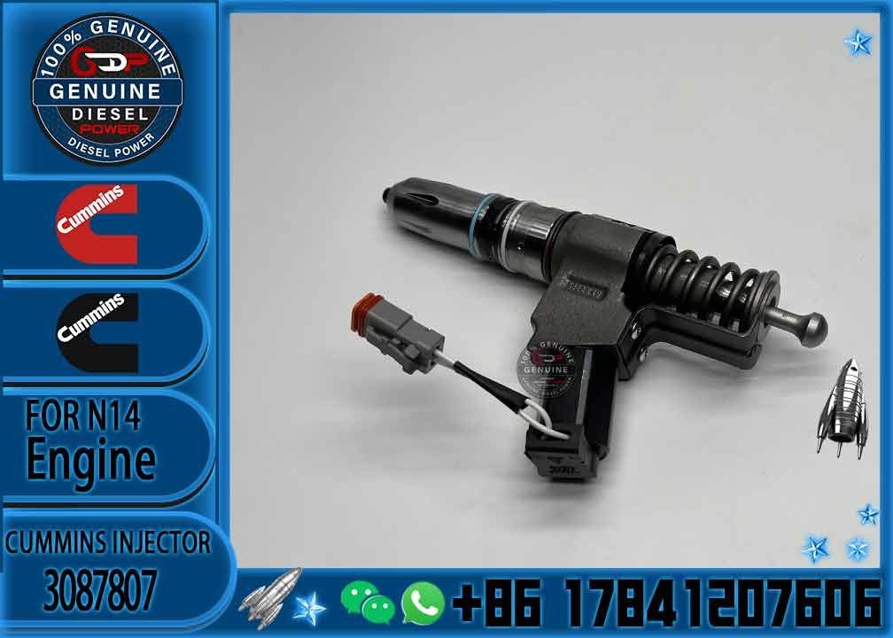 Common Rail Diesel Fuel Injector 3411764 3087733 3087807 For Cummins QSN14 N14
