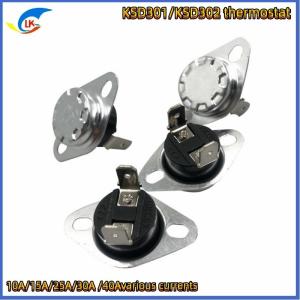 China Ksd301 Series Temperature Control Switch Copper Pin Normally Open 250V 10A/16A/30A factory