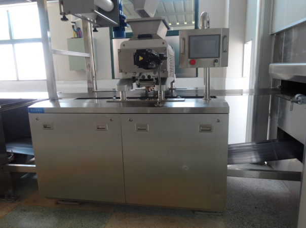 Full Automatic 1000mm 1200mm Width Wire Cut Cookie Depositor