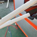 Double Wall Strengthen Pipe Making Machine HDPE Double Wall Corrugated Pipe
