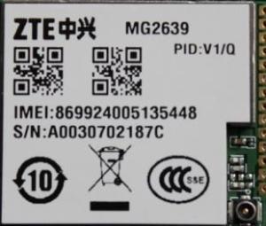 China ZTE MG2639 GSM GPRS Module factory