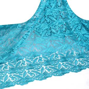 China F50266 Stock lot 51&quot;-52&quot; embroidery cord laces for nigerian wedding dress factory