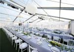 Strong Frame Heavy Duty Tents For Camping , Clear Roof Wedding Tent With 200