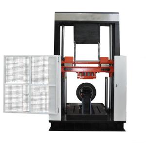 China Car Wheel Impact Performance Tire Impact Testing Machine Equipment With Standard Iso7141-2005/ Saej 175 factory