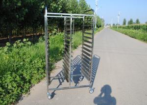 China Customized Size Stainless Steel Bakery Racking Trolley For Dehydrator And Drying factory