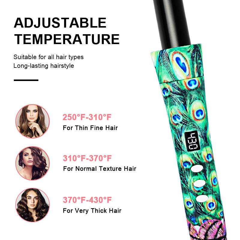 6 In 1 Interchangeable Curling Iron Set PTC Quick Heating Tube