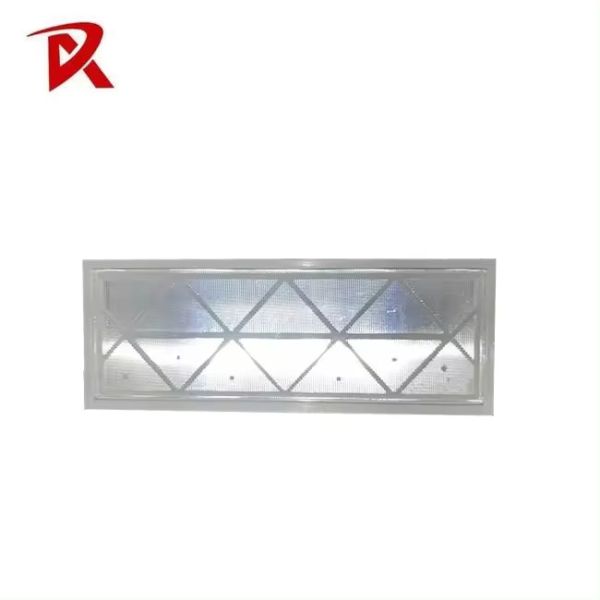 72x27x3.8mm Cat Eyes 8g Road Reflector For Plastic Stud Raised Pavement Marker