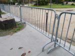 Interlocking Metal Crowd Barriers 1.1m Height