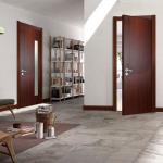 Eco Friendly 7mm Veneer Flush Fire Door Soundproof
