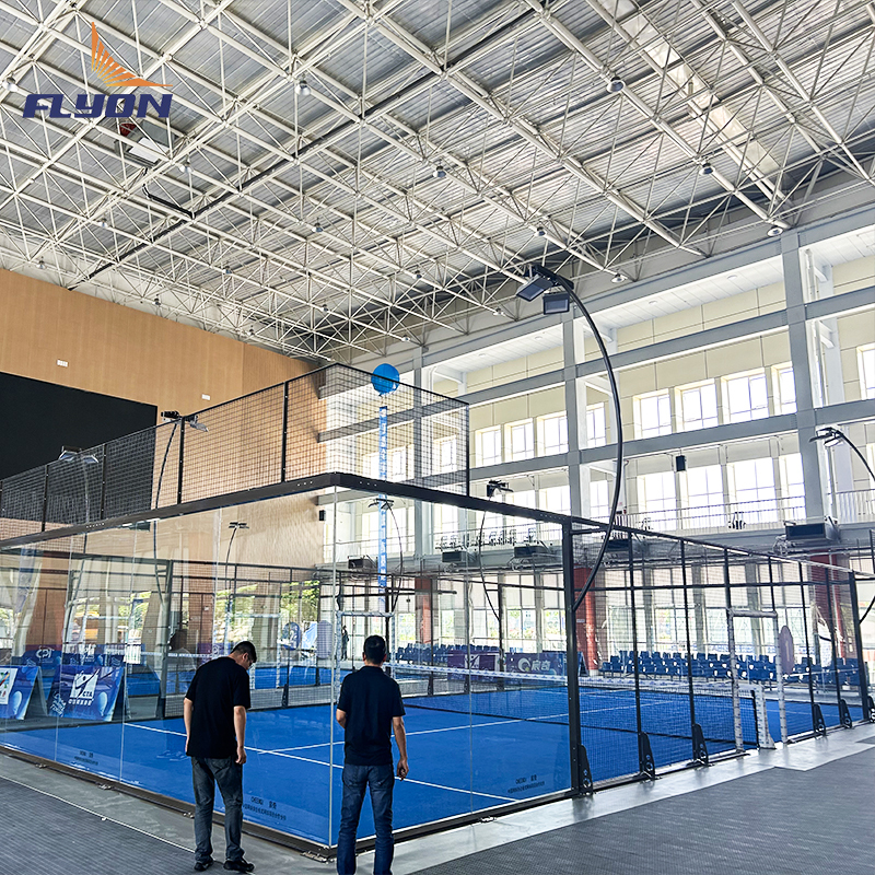 China Eco friendly Synthetic Surface Padel Tennis Court factory