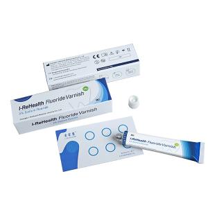 China White Wax 22600ppm Sticky Fluoride Tooth Varnish With Fluorescent Brush factory