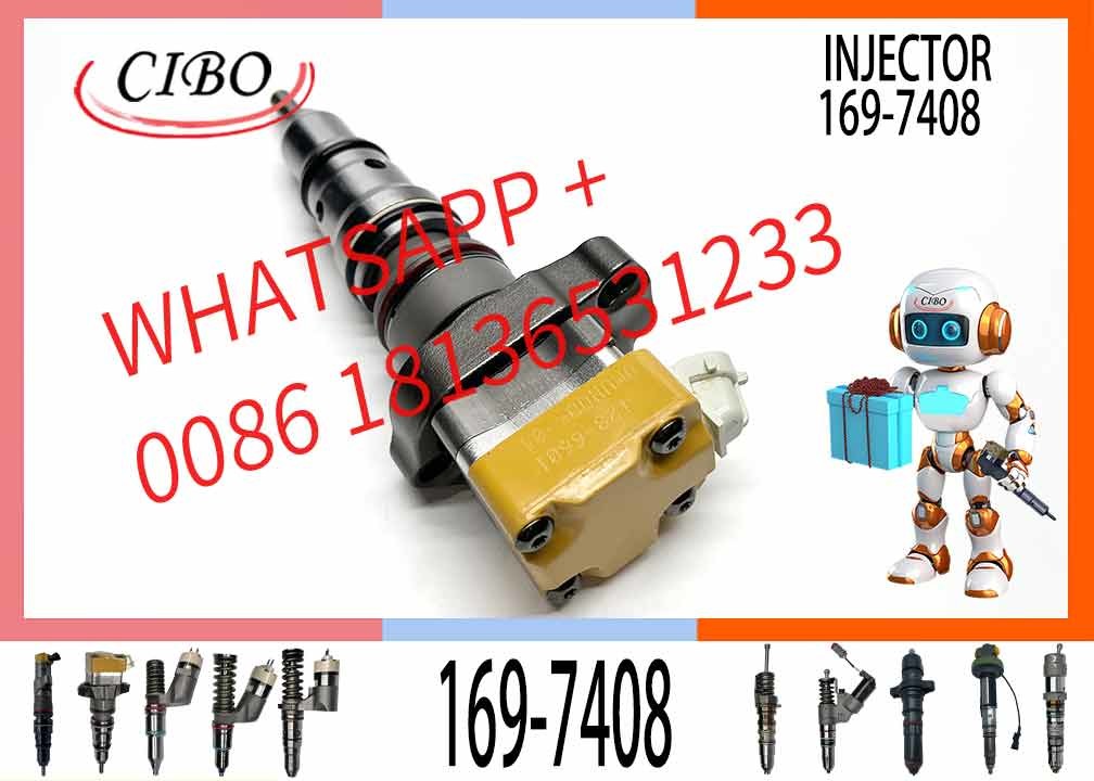 Fuel Injector 169-7408 1697408 253-0616 291-5911 10R-9787 211-3026For C+ Engine 3412