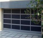 550mm Adjusted Height Aluminum Sectional Door High Operation Frequency