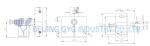 Elastic Sliding Guide Shoe GHZ1 , Elevator Safety Parts , Car Rated Load 1600kg