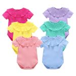 New Season | Newborn Short Sleeve Playsuit toddler Falbala Romper